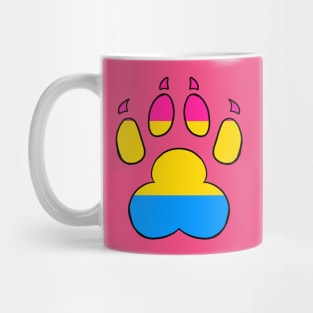 LGBTQ+ Paw Print Flags Mug